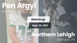 Matchup: Pen Argyl vs. Northern Lehigh  2017