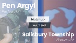 Matchup: Pen Argyl vs. Salisbury Township  2017