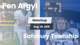 Matchup: Pen Argyl vs. Salisbury Township  2018