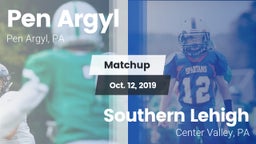Matchup: Pen Argyl vs. Southern Lehigh  2019