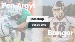 Matchup: Pen Argyl vs. Bangor  2019