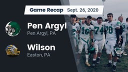 Recap: Pen Argyl  vs. Wilson  2020