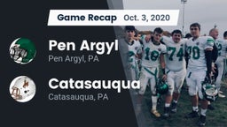Recap: Pen Argyl  vs. Catasauqua  2020