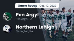 Recap: Pen Argyl  vs. Northern Lehigh  2020