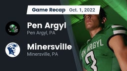 Recap: Pen Argyl  vs. Minersville  2022