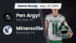Recap: Pen Argyl  vs. Minersville  2023