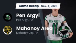 Recap: Pen Argyl  vs. Mahanoy Area  2023