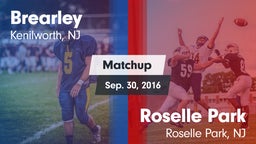 Matchup: Brearley vs. Roselle Park  2016