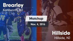 Matchup: Brearley vs. Hillside  2016