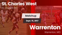Matchup: St. Charles West vs. Warrenton  2017
