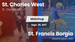 Matchup: St. Charles West vs. St. Francis Borgia  2017