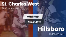 Matchup: St. Charles West vs. Hillsboro  2018