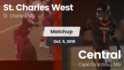 Matchup: St. Charles West vs. Central  2018