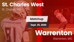 Matchup: St. Charles West vs. Warrenton  2020