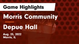 Morris Community  vs Depue Hall Game Highlights - Aug. 25, 2022