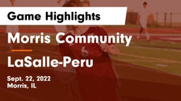 Morris Community  vs LaSalle-Peru  Game Highlights - Sept. 22, 2022