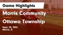 Morris Community  vs Ottawa Township  Game Highlights - Sept. 28, 2022