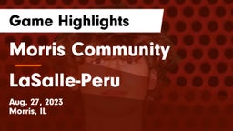 Morris Community  vs LaSalle-Peru  Game Highlights - Aug. 27, 2023