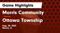 Morris Community  vs Ottawa Township  Game Highlights - Aug. 28, 2023