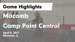 Macomb  vs Camp Point Central Game Highlights - April 8, 2021