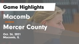 Macomb  vs Mercer County  Game Highlights - Oct. 26, 2021
