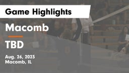 Macomb  vs TBD Game Highlights - Aug. 26, 2023