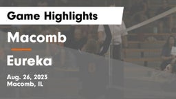 Macomb  vs Eureka  Game Highlights - Aug. 26, 2023