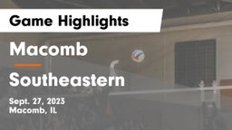 Macomb  vs Southeastern Game Highlights - Sept. 27, 2023