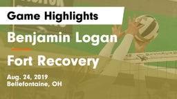 Benjamin Logan  vs Fort Recovery  Game Highlights - Aug. 24, 2019
