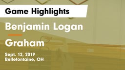 Benjamin Logan  vs Graham  Game Highlights - Sept. 12, 2019