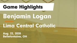 Benjamin Logan  vs Lima Central Catholic  Game Highlights - Aug. 22, 2020
