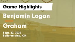 Benjamin Logan  vs Graham  Game Highlights - Sept. 22, 2020
