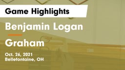 Benjamin Logan  vs Graham  Game Highlights - Oct. 26, 2021