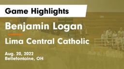 Benjamin Logan  vs Lima Central Catholic  Game Highlights - Aug. 20, 2022