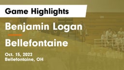 Benjamin Logan  vs Bellefontaine  Game Highlights - Oct. 15, 2022
