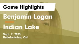 Benjamin Logan  vs Indian Lake  Game Highlights - Sept. 7, 2023