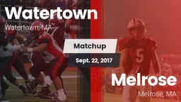 Matchup: Watertown vs. Melrose  2016