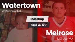 Matchup: Watertown vs. Melrose  2017