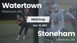 Matchup: Watertown vs. Stoneham 2017