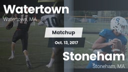 Matchup: Watertown vs. Stoneham 2016
