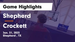 Shepherd  vs Crockett  Game Highlights - Jan. 31, 2023