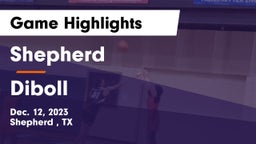 Shepherd  vs Diboll  Game Highlights - Dec. 12, 2023