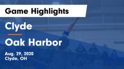Clyde  vs Oak Harbor  Game Highlights - Aug. 29, 2020