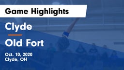 Clyde  vs Old Fort  Game Highlights - Oct. 10, 2020