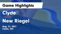 Clyde  vs New Riegel  Game Highlights - Aug. 21, 2021