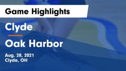Clyde  vs Oak Harbor  Game Highlights - Aug. 28, 2021