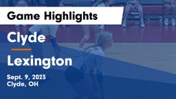 Clyde  vs Lexington  Game Highlights - Sept. 9, 2023