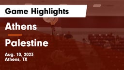 Athens  vs Palestine  Game Highlights - Aug. 10, 2023