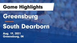 Greensburg  vs South Dearborn  Game Highlights - Aug. 19, 2021