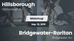 Matchup: Hillsborough vs. Bridgewater-Raritan  2016